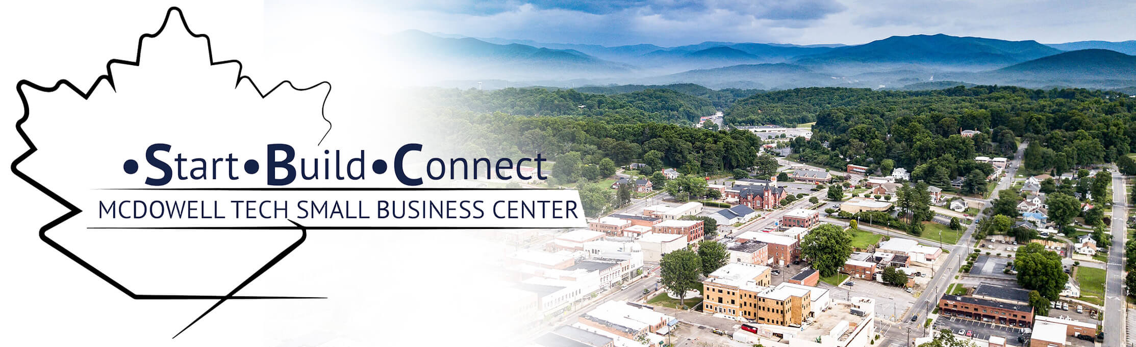 Start. Build. Connect - the logo of the Small Business Association