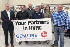 Gemaire and Rheem Donation to Result in HVAC Upgrades