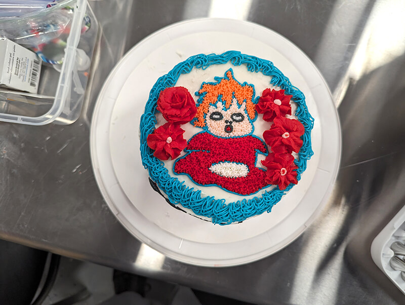 Ponyo cake