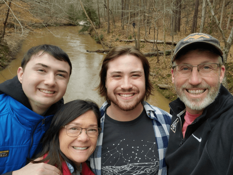 Umstead Park (Raleigh, NC) - Enjoying nature with the family