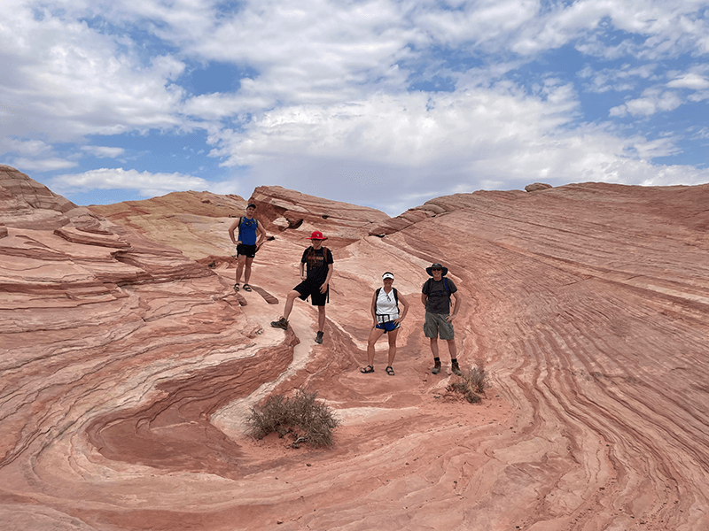 Valley of Fire State Park (Nevada) - This was an eventful summer; while we were in the area, we also hiked at Grand Canyon National Park and Angels Landing.