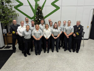 Students from McDowell Technical Community College’s Basic Law Enforcement Training (BLET) Program and Emergency Medical Services (EMS) Program graduated from their respective programs on Friday, December 13th